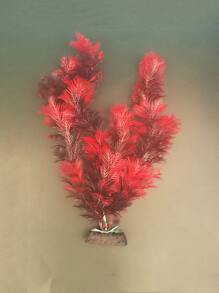 1pc Artificial Aquatic Plant Fish Tank Ornament - Multicolor - View 4