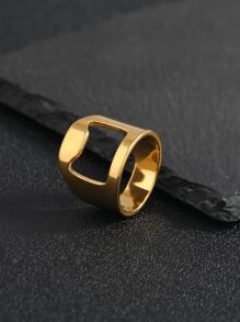 Nhẫn nam rỗng - Vàng - Xem 2