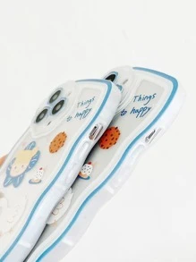 Vỏ điện thoại đồ họa hình vịt & hình hoạt hình có dây buộc - Nhiều màu - Xem 4