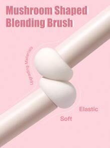 1pc Popular Little Bun Shaped Sponge Concealer Brush,Foundation Brush,Concealer Brush,Blush Brush,Contour Brush,Blush Brush,Bronzer Brush,Powder Brush,Foundation Brush,Blush Brush - Baby Pink - View 4