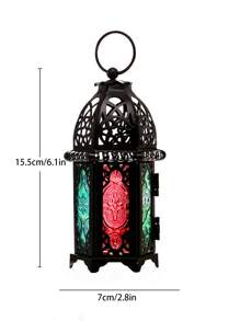 1 cái giá đỡ nến hình đèn lồng - Nhiều màu - Xem 6