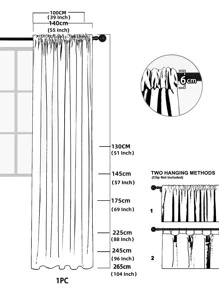 Swiss Dot Decor Màn cửa Sheer đơn - trắng - Xem 3