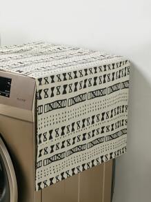 Pattern Minimalist Washing Machine Cover, Not Waterproof