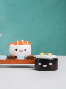2pcs Sushi Shaped Art Decoration - Multicolor - View 4