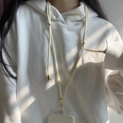 1 dây đeo điện thoại bằng polyamide trơn Quà tặng cho mẹ, gia đình, bạn bè, sinh nhật, ngày lễ, mặt dây điện thoại, dây đeo điện thoại