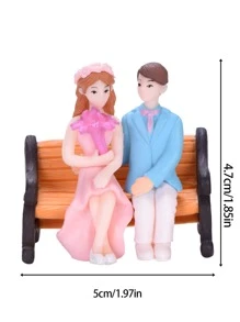 2 cái Hình Trang trí Hình Thủ công - Nhiều màu - Xem 2
