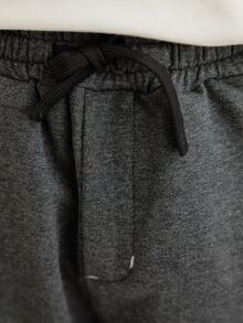 男孩字母圖案側條紋短褲