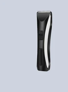 Hombres 1 pieza Broche de pelo recargable eléctrico - Blanco y Negro - Ver 2