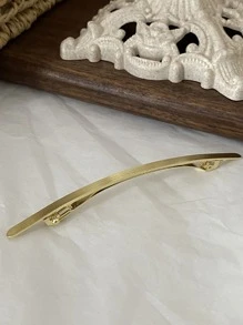 Solid Hair Clip For Daily Use For Girls Hairstyles Casual Street,Hair Accessories,Hair Barrettes Hair Clips Claw Clips Hair Claws, School Stuff