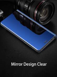 Hadaasi 1 chiếc ốp lưng điện thoại bằng da tráng gương màu xanh dương có chân đế, tương thích với iPhone 17 Pro/17 Pro Max/17 Air/17/16 Pro/16 Pro Max/16 Plus/16/16E/15 Pro/15 Pro Max/15 Plus/15/14 Pro/14 Pro Max/14 Plus/14/13 Pro/13 Pro Max/13/12 Pro/12 Pro Max/12/11 Pro Max/11/11 Pro, tương thích với Galaxy S26 Ultra/S26 Plus/S26, tương thích với Galaxy S24 Ultra/S24 Plus/S24, S23 Ultra/S23 Plus/A17/A07, tương thích với Honor 400/400 Pro/400 Lite, tương thích với Redmi 15C, phiên bản quốc tế, không phải phiên bản nội địa. - Màu xanh lam - Xem 4