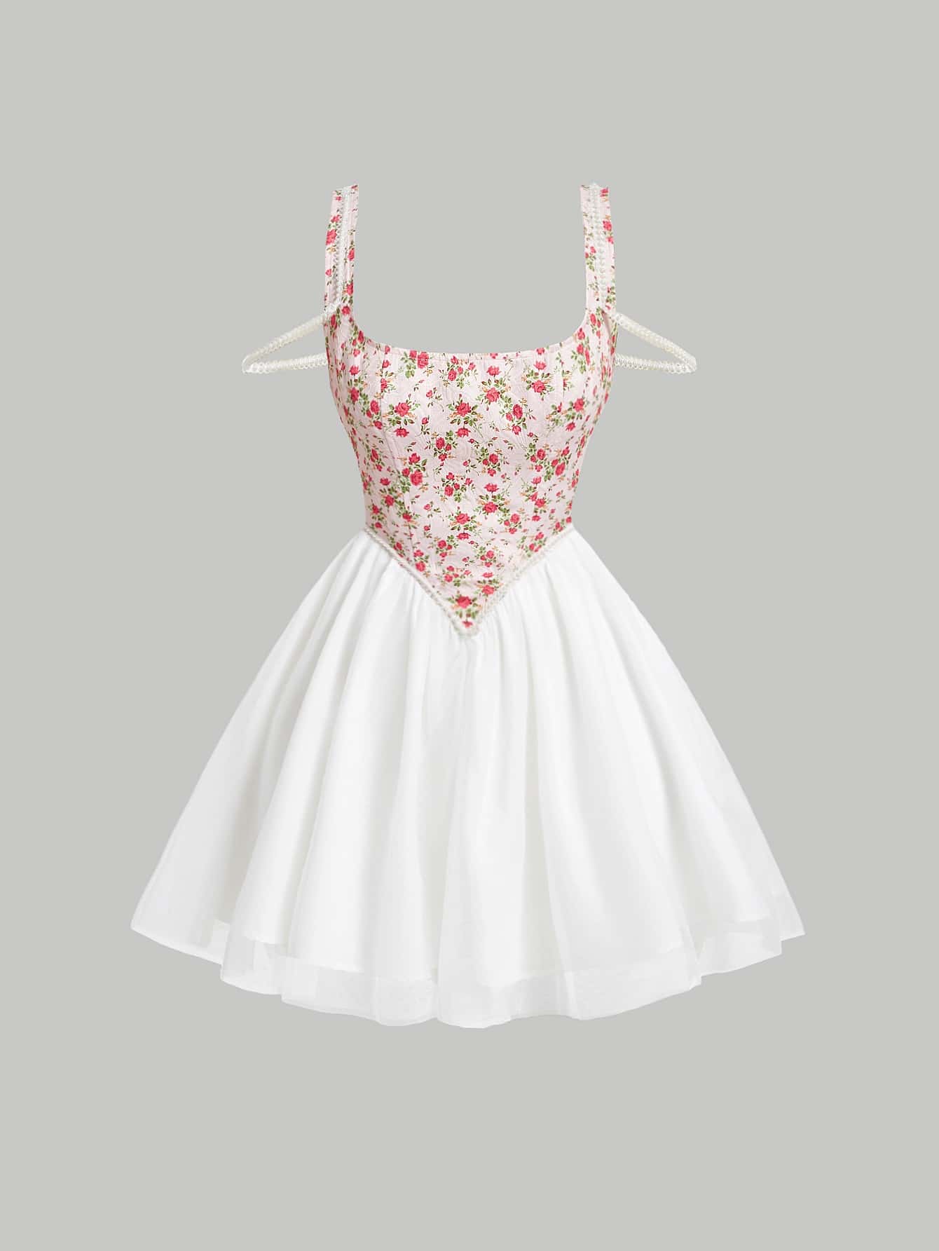 SHEIN MOD Floral Print Cami Dress - Multicolor - View 1