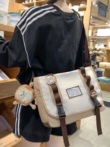 Túi vai Nhiều ngăn Khối Màu Giải trí Sẵn sàng - Nhiều màu - Xem 5