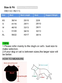 1pc Cartoon Graphic Pet Tee - Multicolor - View 6