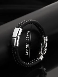 Hombres Pulsera magnética con diseño girante - Multicolor - Ver 4