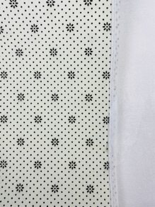 1pc White Bath Rug, Minimalist Polyester Absorbent Water Toilet Mat For Bathroom - White - View 2