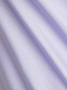 Hauture 疊層荷葉邊露肩連身褲 - 紫丁香色 - 查看 8