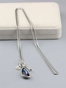 Vòng cổ Geo Charm - Màu xanh hải quân - Xem 2