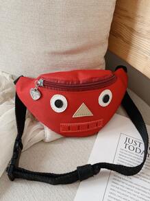 Cute Cartoon Children'S Waist Bag - Red - View 2