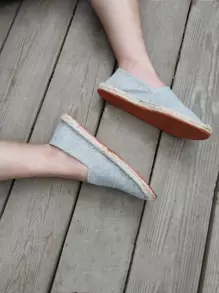 Giày loafer nam - Xám - Xem 4