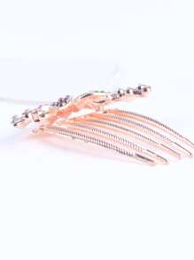 Lược cài tóc hoa pha lê lộng lẫy cho nữ, kẹp tóc, kẹp tóc, dụng cụ búi tóc, phụ kiện tóc cho đám cưới, kiểu tóc cô dâu, lược chải tóc sang trọng, đồ dùng học tập - Nhiều màu - Xem 3