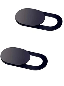 Cover Webcam (2 Pezzi) -0,03 Pollici - Copertura Telecamera Per Laptop Ultrapiatta Scorrevole, Compatibile Con Iphone, Ipad, Macbook Pro, Imac, Pc, Smartphone - Blocco Telecamera, Scorrevole - Ottimo Per Protezione Della Privacy