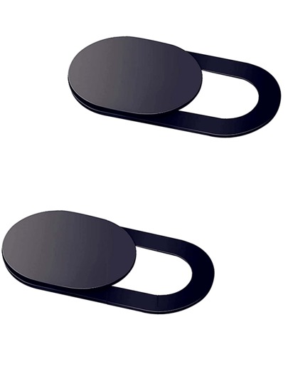 Webcam Cover (2pcs) 0.03 Inch Ultra Thin Laptop Camera Cover Slide Compatible With Iphone Ipad Macbook Pro Laptop Imac Pc Smartphone Camera Blocker Slider, Great For Privacy Protection