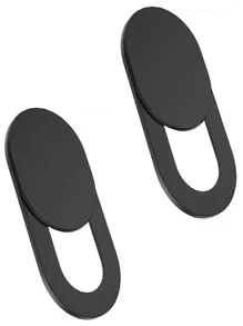 Cover Webcam (2 Pezzi) -0,03 Pollici - Copertura Telecamera Per Laptop Ultrapiatta Scorrevole, Compatibile Con Iphone, Ipad, Macbook Pro, Imac, Pc, Smartphone - Blocco Telecamera, Scorrevole - Ottimo Per Protezione Della Privacy