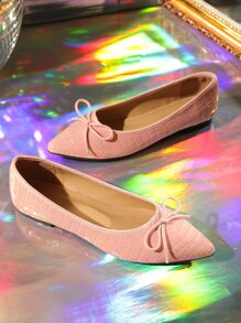 Giày bệt Nữ - Hồng - Xem 4