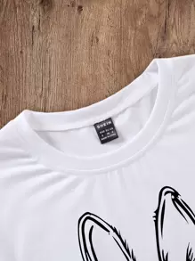 Chiquease Rabbit Print Tee