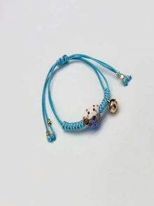 Pulsera con diseño de dibujos animados - Azul - Ver 4