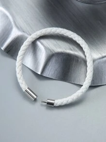 Brazalete minimalista para hombre, para regalo de joyería y fiesta