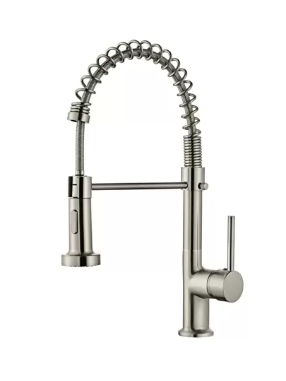 1pc Copper Faucet, Spring Design Bib Tap For Kitchen, Bathroom Kitchen Items Kitchen Accessories Kitchen Tools