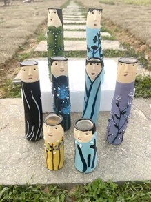 1 Bình Hoa Polyresin, Bình Hoa Thiết Kế Hình Sáng Tạo Cho Hoa - Nhiều màu - Xem 8