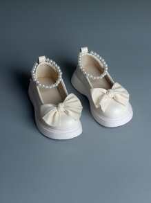 Giày búp bê trẻ em - Màu be - Xem 1