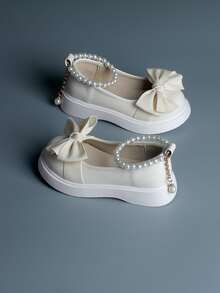 Giày búp bê trẻ em - Màu be - Xem 2