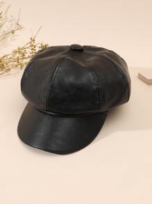 Solid Baker Boy Cap