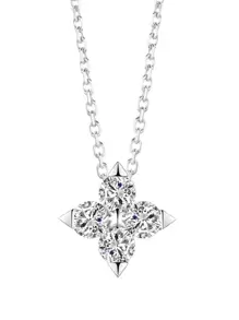 Shescity Cubic Zirconia Decor Necklace