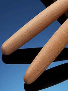 1入組不銹鋼10厘米篩子廚用簡易木柄麵粉篩