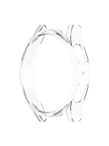 1入組透明圓形殼套適用於星系手錶 - 無色 - 查看 2