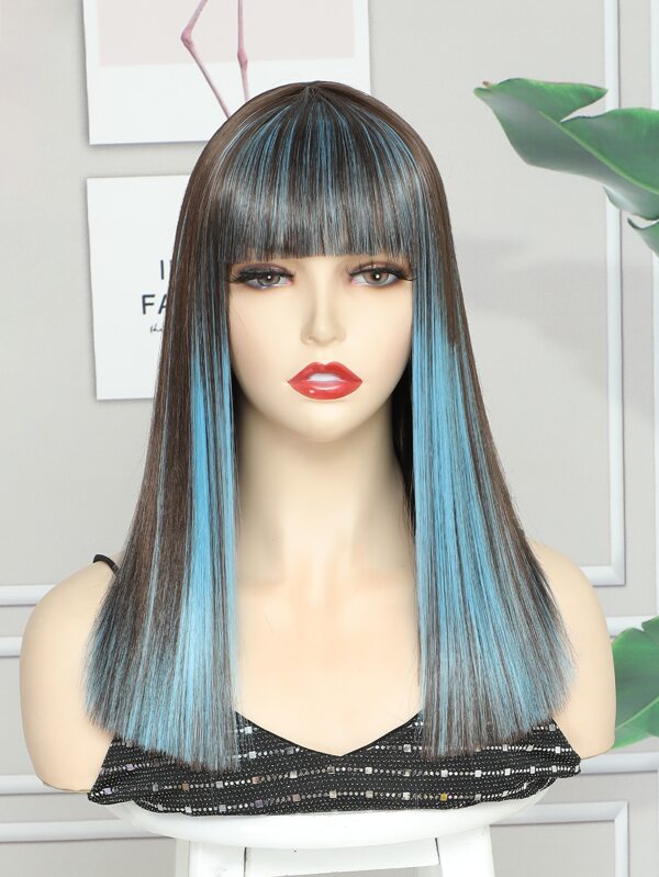 Short Straight Synthetic Wig With Bangs SHEIN USA