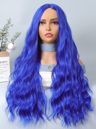 Künstliche Perücke Lang Lockig