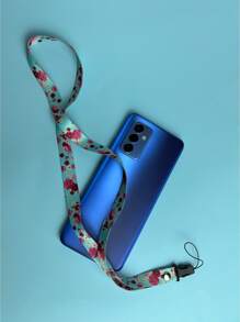 1 pieza Tira de celular con patrón floral - Multicolor - Ver 2