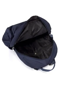 Waterproof,Lightweight Metal Decor Classic Backpack Minimalist Waterproof - Blue - View 6