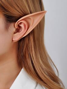 2pcs Unisex Elf Ear Design Cute Costume Ears For Party - Coffee - View 1