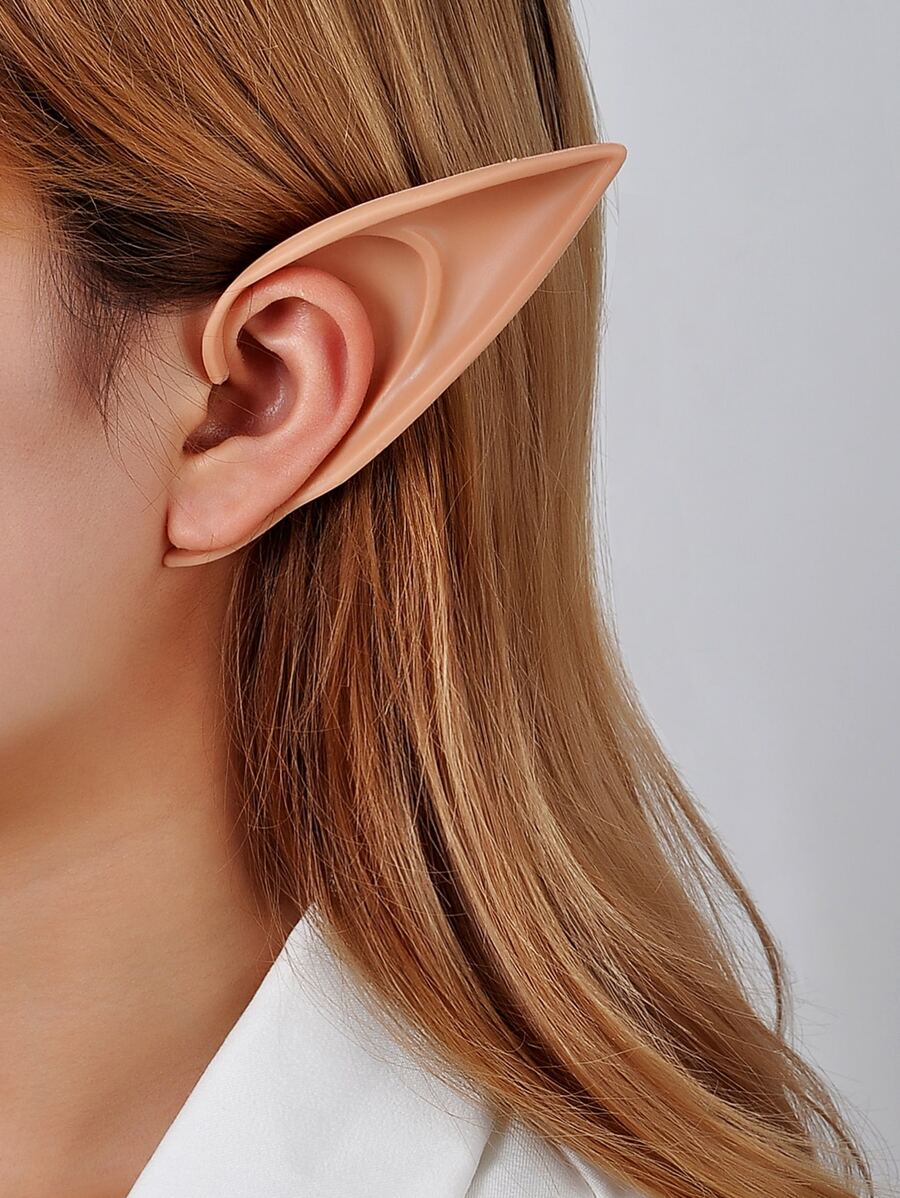 2pcs Unisex Elf Ear Design Cute Costume Ears For Party - Coffee - View 1