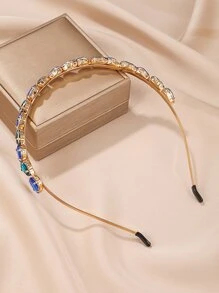 1 Băng đô trang trí bằng kim cương giả cho nữ Băng đô thời trang cho bữa tiệc - Nhiều màu - Xem 2