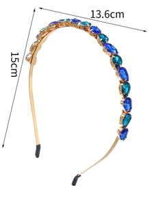1 Băng đô trang trí bằng kim cương giả cho nữ Băng đô thời trang cho bữa tiệc - Nhiều màu - Xem 3