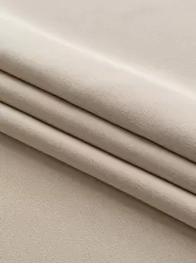 1 Đồng Màu Mất Điện Màn Tối Giản Polyester Đơn Bảng Mất Điện Màn Cho Gia Đình - Màu Khaki - Xem 5