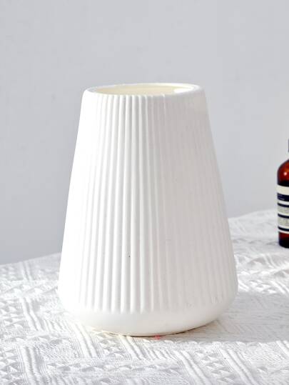 1pc Plastic Vase, Artificial Flower 5.9 Inch Height, Centerpiece Home ation, Wedding Bohemian Unbreakable Pampas Grass Bloemen Arrangement Birthday Graduation Room Glass Vase