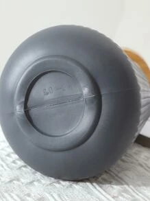 1pc Solid Color Plastic Flower Vase, Artificial Flower Vase For Table Centerpiece, Home Decor, Wedding Boho Decoration, Unbreakable Fake Flower Vase, 5.9 Inches Tall - Dark Grey - View 5